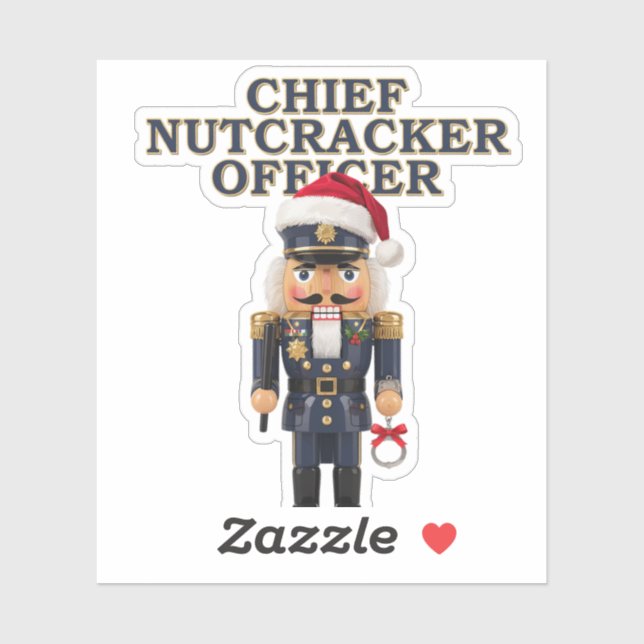 Nutcracker Curling Player Holiday Winter Sports   (Sheet)