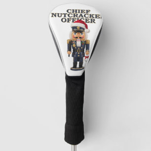 Nutcracker Curling Player Holiday Winter Sports Golf Head Cover
