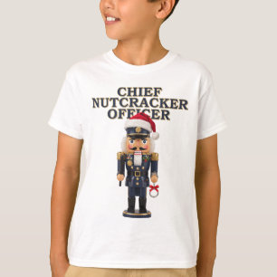 Nutcracker Curling Player Holiday Winter Sports T-Shirt