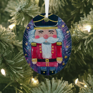 Nutcracker Customizable Ornament art painting