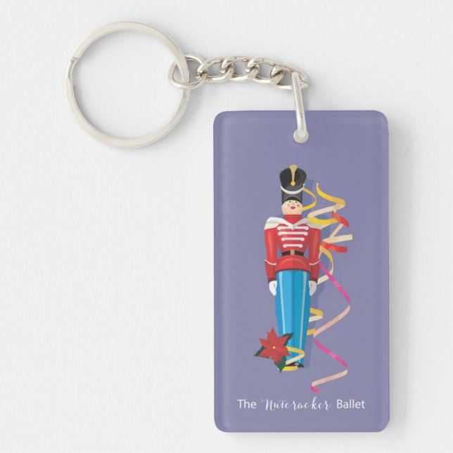 Nutcracker Dance Ballet Performance Congratulation Key Ring (Front)