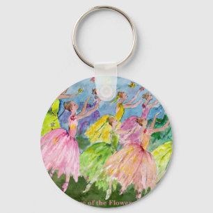 Nutcracker Dance of the Flowers Key Ring