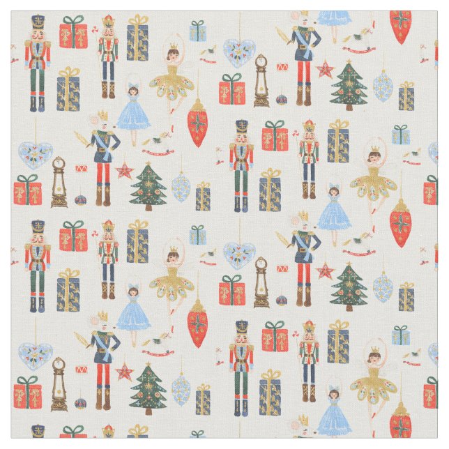 Nutcracker Fabric (Close Up)