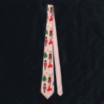 Nutcracker Funny Pink Christmas Tie<br><div class="desc">Nutcracker Funny Pink Christmas neck tie</div>
