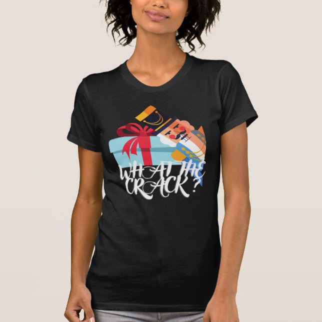 Nutcracker Funny Ugly Christmas T-Shirt (Front)