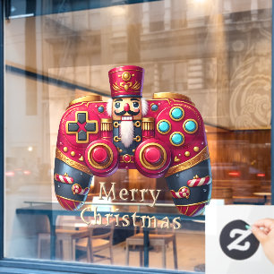 Nutcracker Game Controller Window Cling