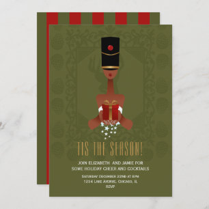 Nutcracker Gift Christmas Holiday Party Invitation