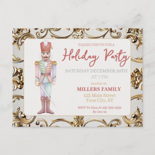 Nutcracker Gold Frame Christmas Holiday Party