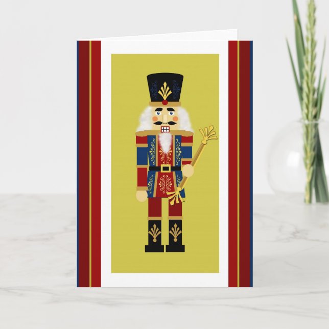Nutcracker greeting card (Front)