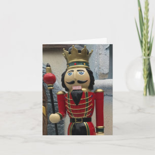 Nutcracker Guard Christmas Card