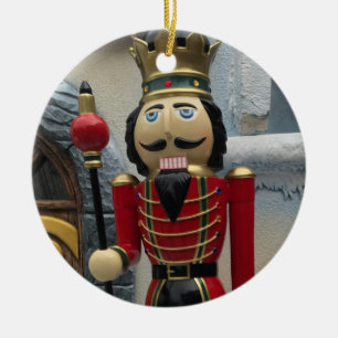 Nutcracker Guard Christmas Ceramic Tree Decoration