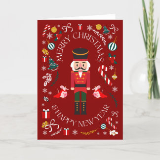 Nutcracker holiday card