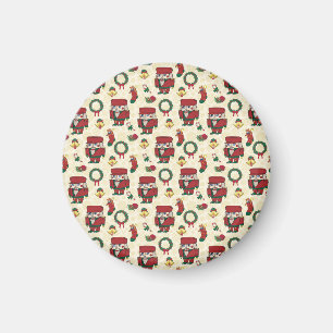 Nutcracker Holiday Christmas Magnet