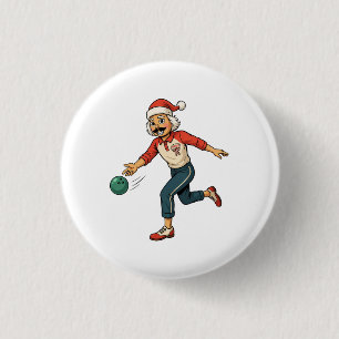 Nutcracker Holiday Game Thrower Casual Christmas 3 Cm Round Badge