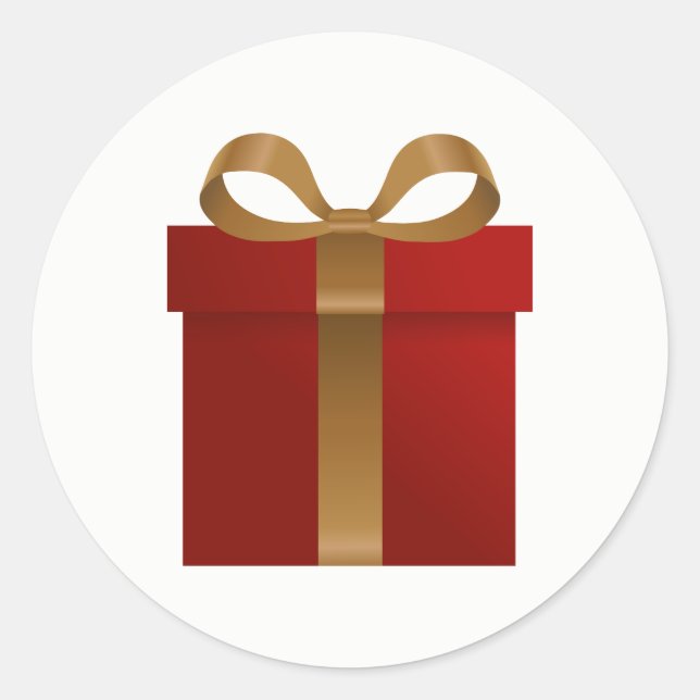 Nutcracker Holiday Gift Christmas Greeting Sticker (Front)