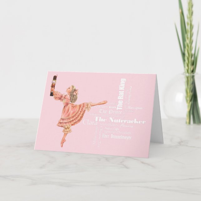 Nutcracker Holiday Greeting Card (Front)