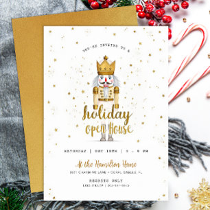 Nutcracker Holiday Open House Invitation