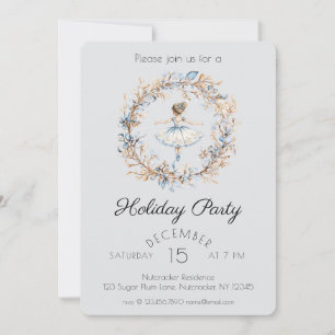 Nutcracker Holiday Party Invitation