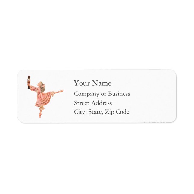 Nutcracker Holiday Return Address Label (Front)