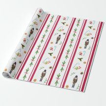Nutcracker Holiday Wrapping Paper