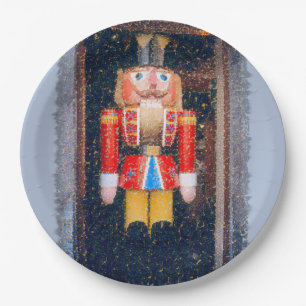 "NUTCRACKER" HOLILDAY PARTY PAPER PLATES