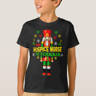 Nutcracker Hosce Nurse Festive Christmas Holiday S T-Shirt