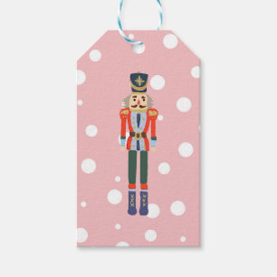 Nutcracker Illustration Christmas Design Classic Gift Tags