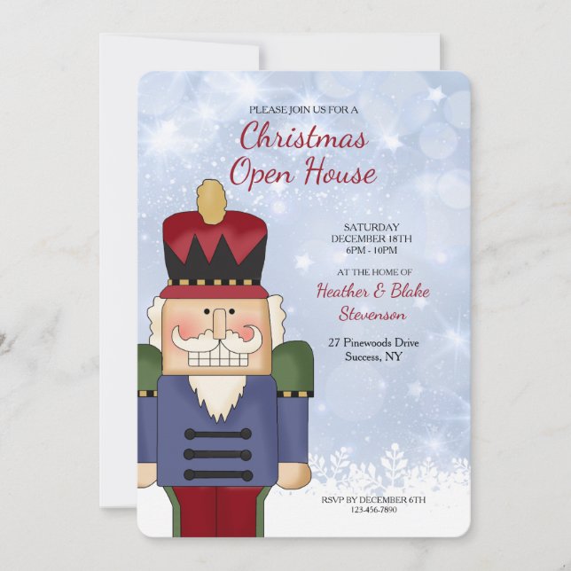 Nutcracker Invitation (Front)