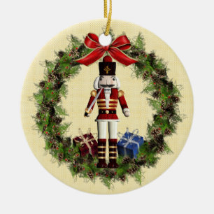Nutcracker Joyeux Noël French Ornament