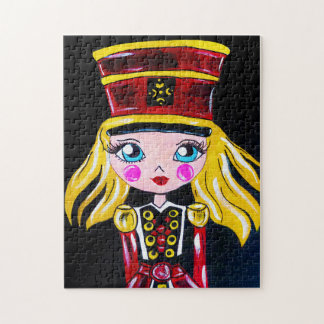 Nutcracker Lady with lashes Jigsaw Puzzle