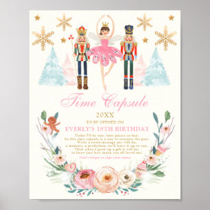Nutcracker Land Of Sweets Time Capsule Poster