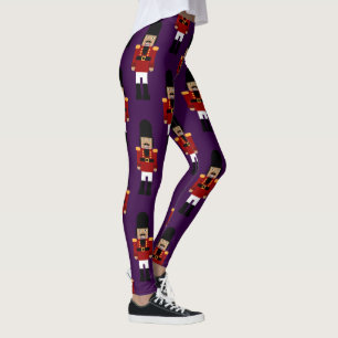 Nutcracker Leggings (Purple Background)