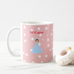 Nutcracker Let it Snow Christmas Coffee Mug