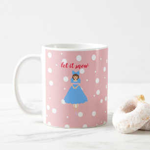 Nutcracker Let it Snow Christmas Coffee Mug