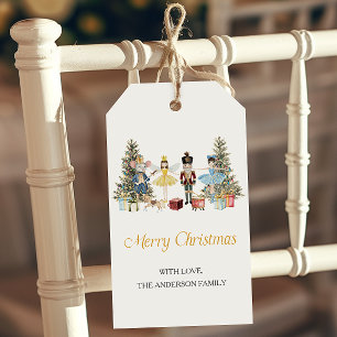 Nutcracker Merry Christmas  Gift Tags