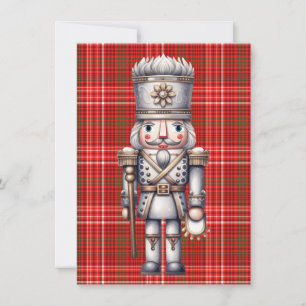Nutcracker Merry Christmas Greeting Card