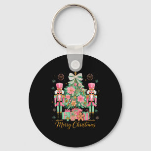 Nutcracker Merry Christmas Tree Ballet Dance Women Key Ring