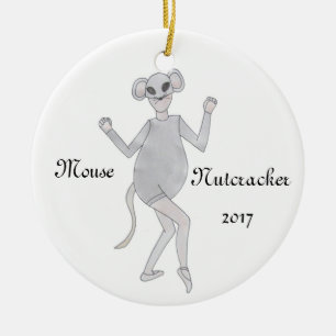 Nutcracker Mouse Keepsake Premium Ornament