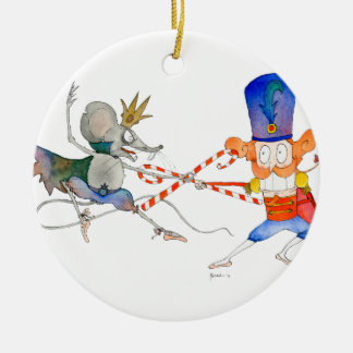 Nutcracker & Mouse King - The Nutcracker Series Ceramic Tree Decoration