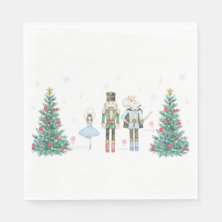 Nutcracker Napkins Pastel