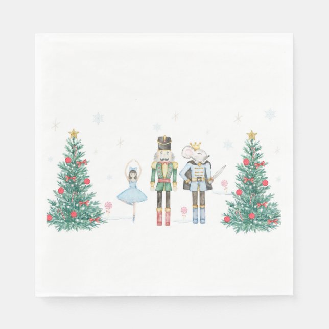 Nutcracker Napkins Pastel (Front)
