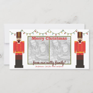 Nutcracker-Nutty Family-Photocard Template