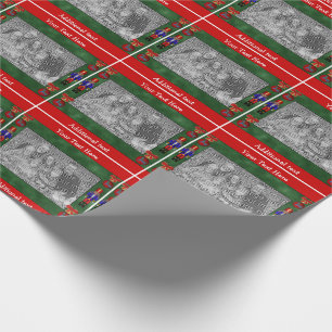 Nutcracker Ornaments Your Photo Holiday Wrapping Paper
