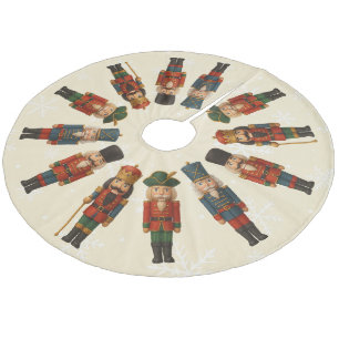Nutcracker Parade Christmas Tree Skirt
