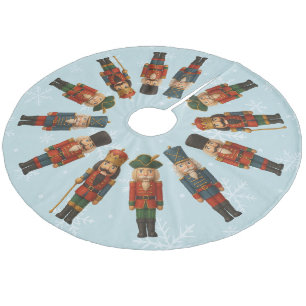 Nutcracker Parade Christmas Tree Skirt