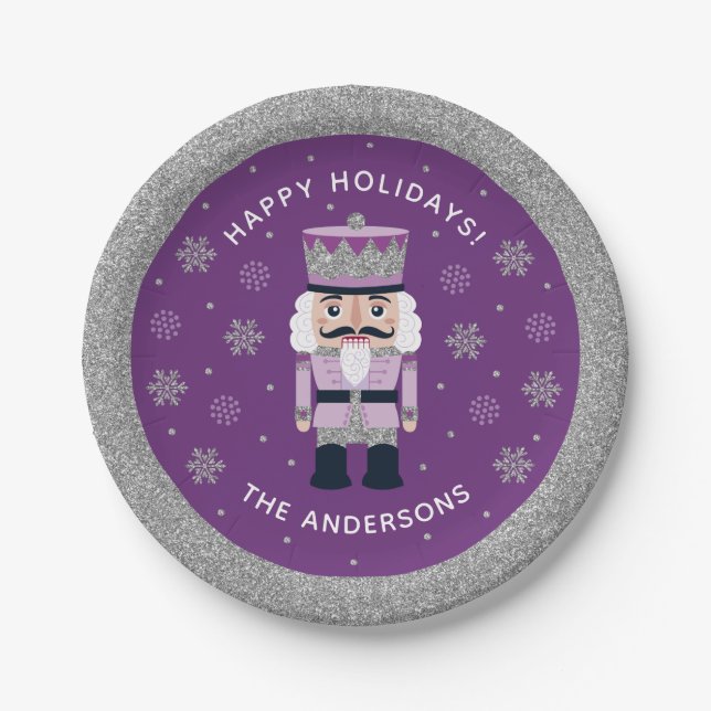 Nutcracker Party Plate (Front)