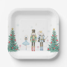 Nutcracker Party Plates- Pastel
