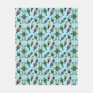 Nutcracker Pattern Blanket