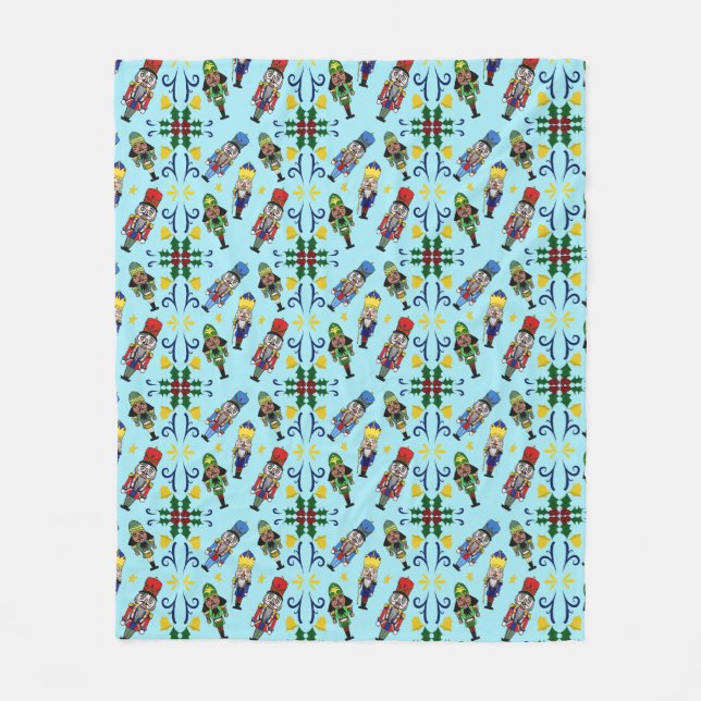 Nutcracker Pattern Blanket (Front)