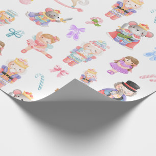 Nutcracker Pattern Wrapping Paper